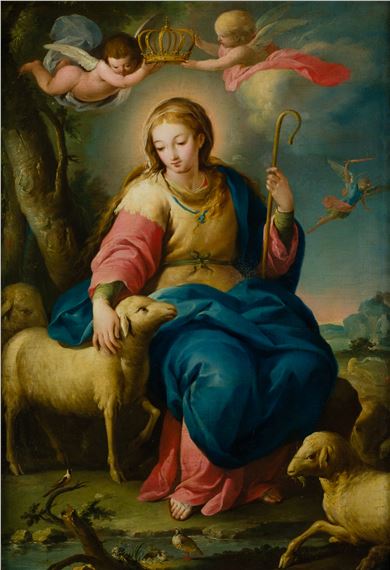"La Divina Pastora" by José Camarón y Boronat