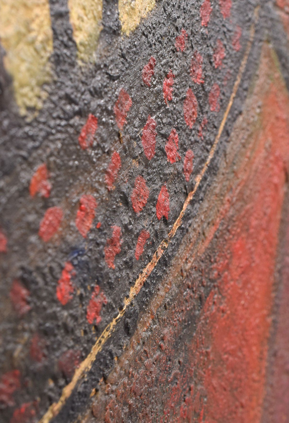 Artwork by Ángel Botello, Mujer Sentada #18, Made of oil on panel