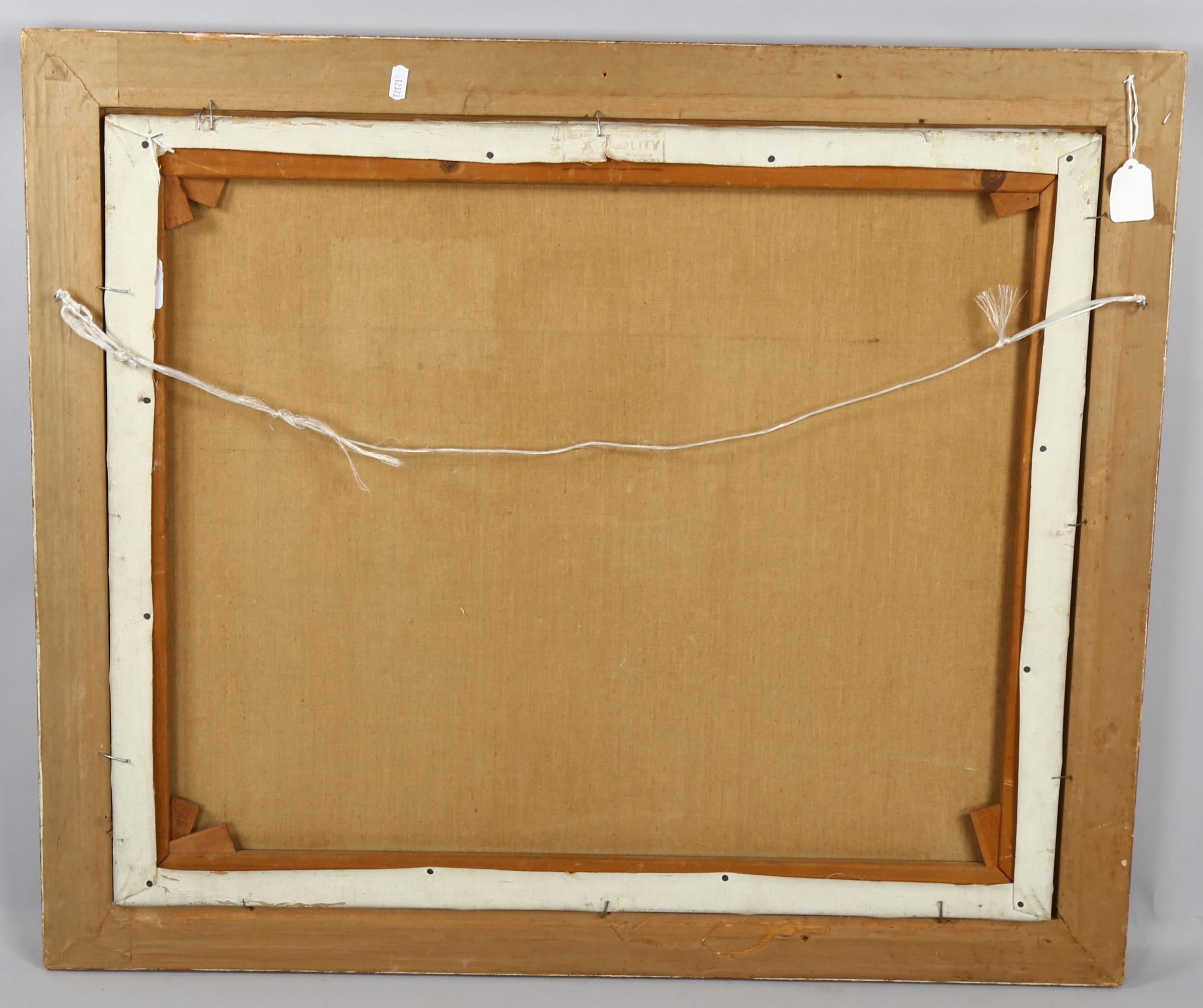 Artwork by Ula Paine, Park scene, Made of oil on canvas