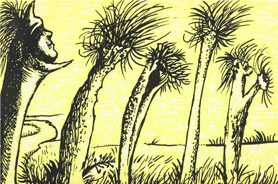 Yellow Trees, from The Poet’s Eye by John Craxton, 1944