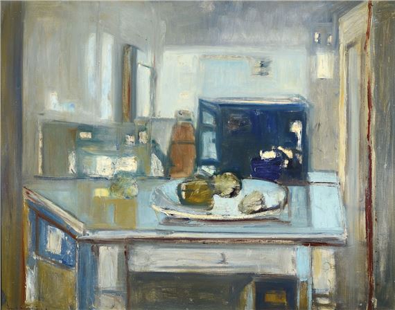 interior with still life by Emil Reichmuth