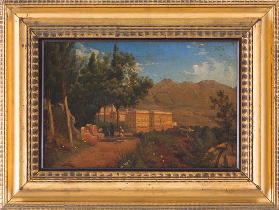 Vincenzo Riolo | Veduta del monastero di San Martino delle Scale ...