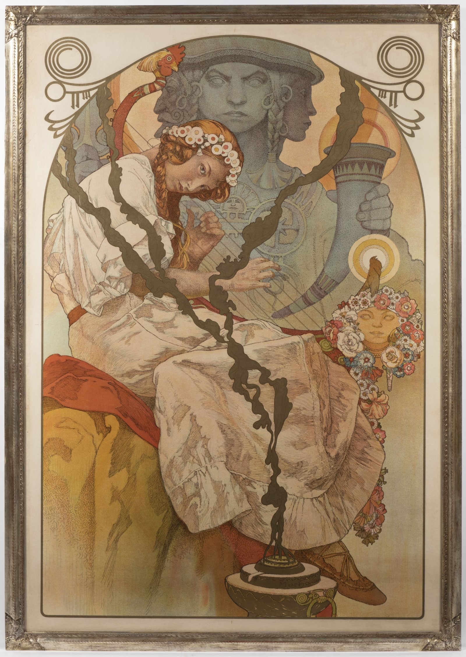 The Slav Epic: Apotheosis by Alphonse Mucha (Hoodie)