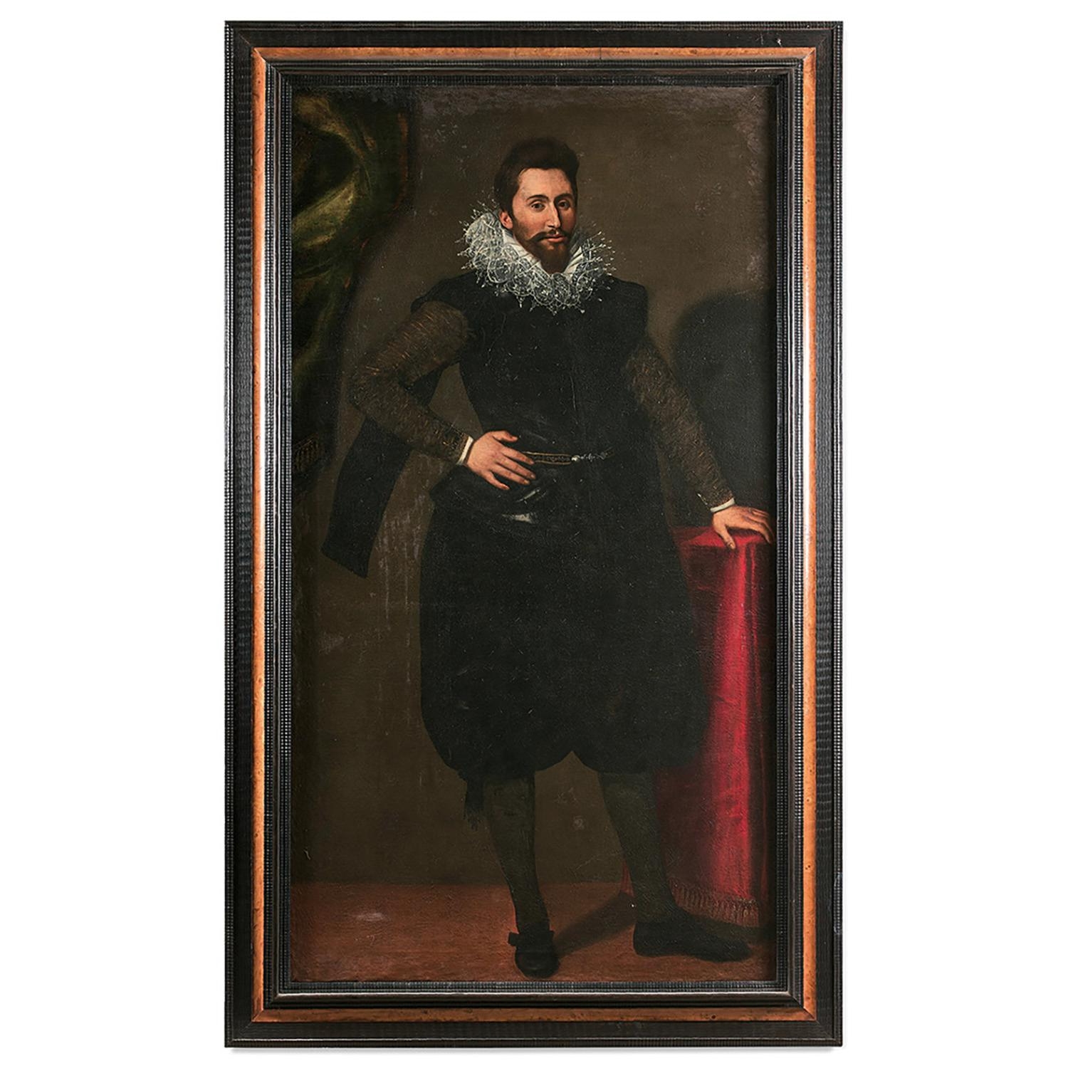 Frans Pourbus the Younger | Full-length portrait of a man | MutualArt