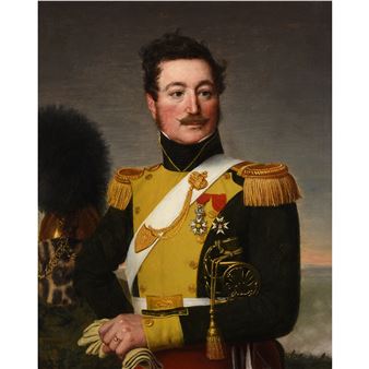 Portrait of Captain Joachim Murat (1767 – 1815) - Hilaire‏ Ledru