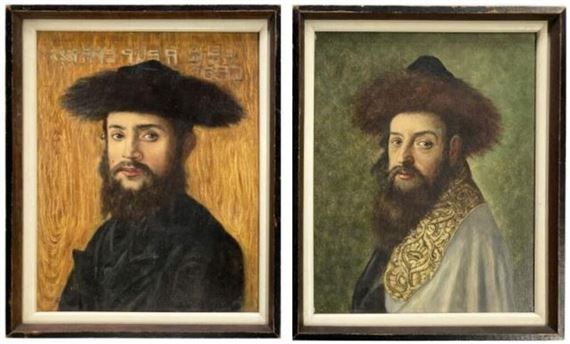 Casper Mine | Pr of Oil Portraits of Hassidic Men by Casper Mine ...