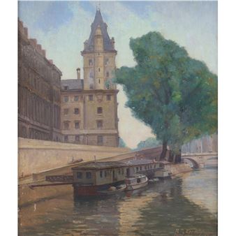 Along the Seine, Paris - Richard Epperly