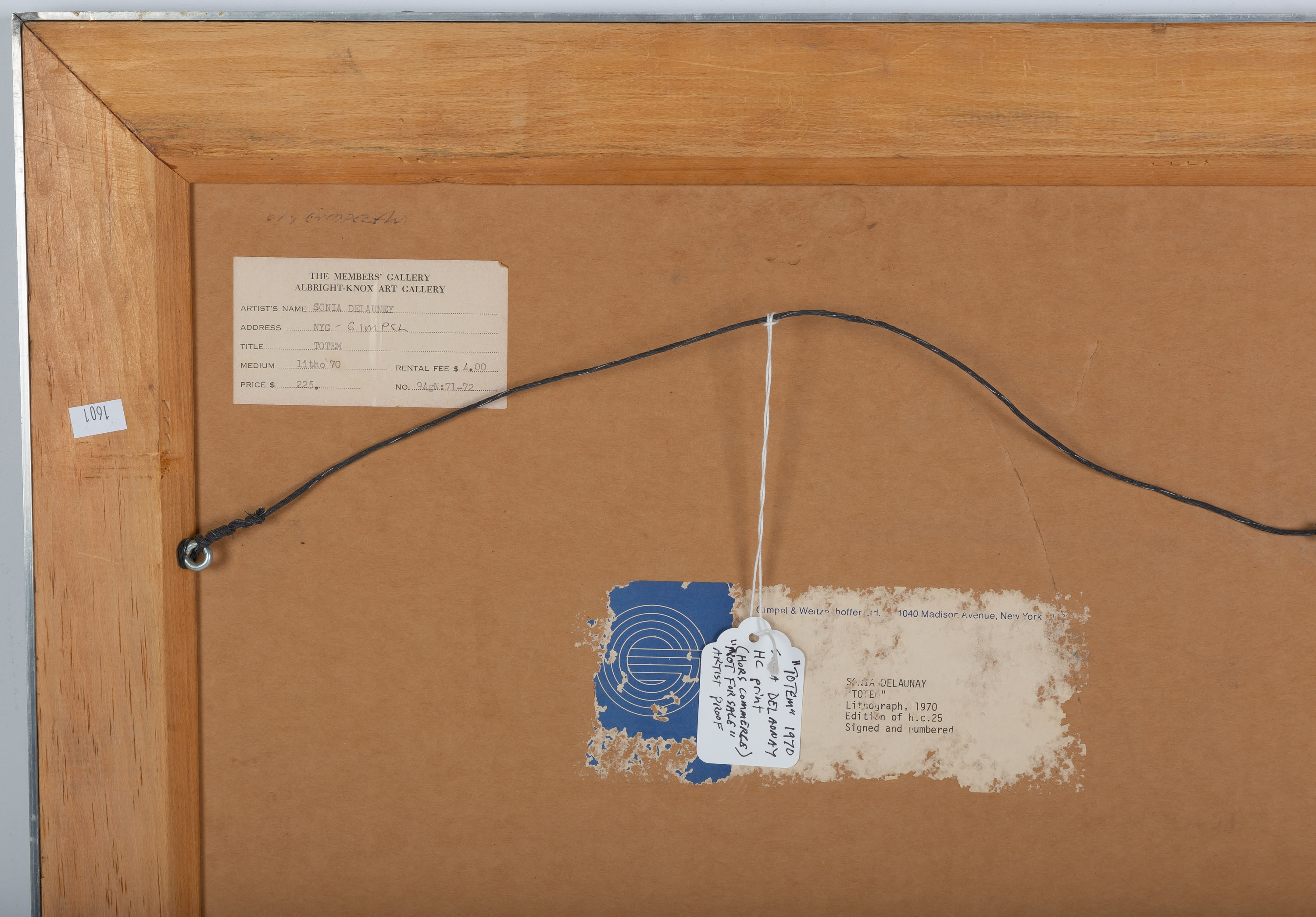 Artwork by Sonia Delaunay, Totem, Made of Lithograph