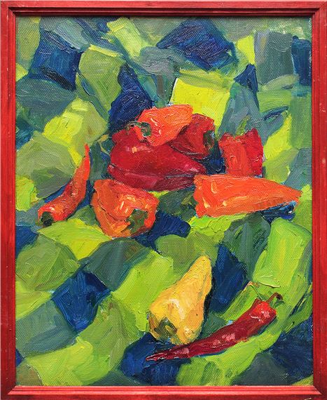 Peppers by Oksana Vadimovna Ageeva (gerasimova), 2012