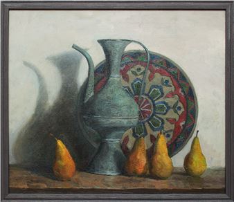 Still life with pears - Maxim Leonidovich Bolgov