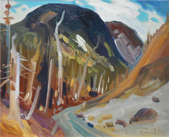 Entrée des Monts des Grands Jardins by Louis Tremblay