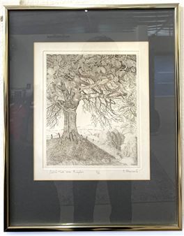 "Beach Tree near Kimpton" - Brian Hanscombe