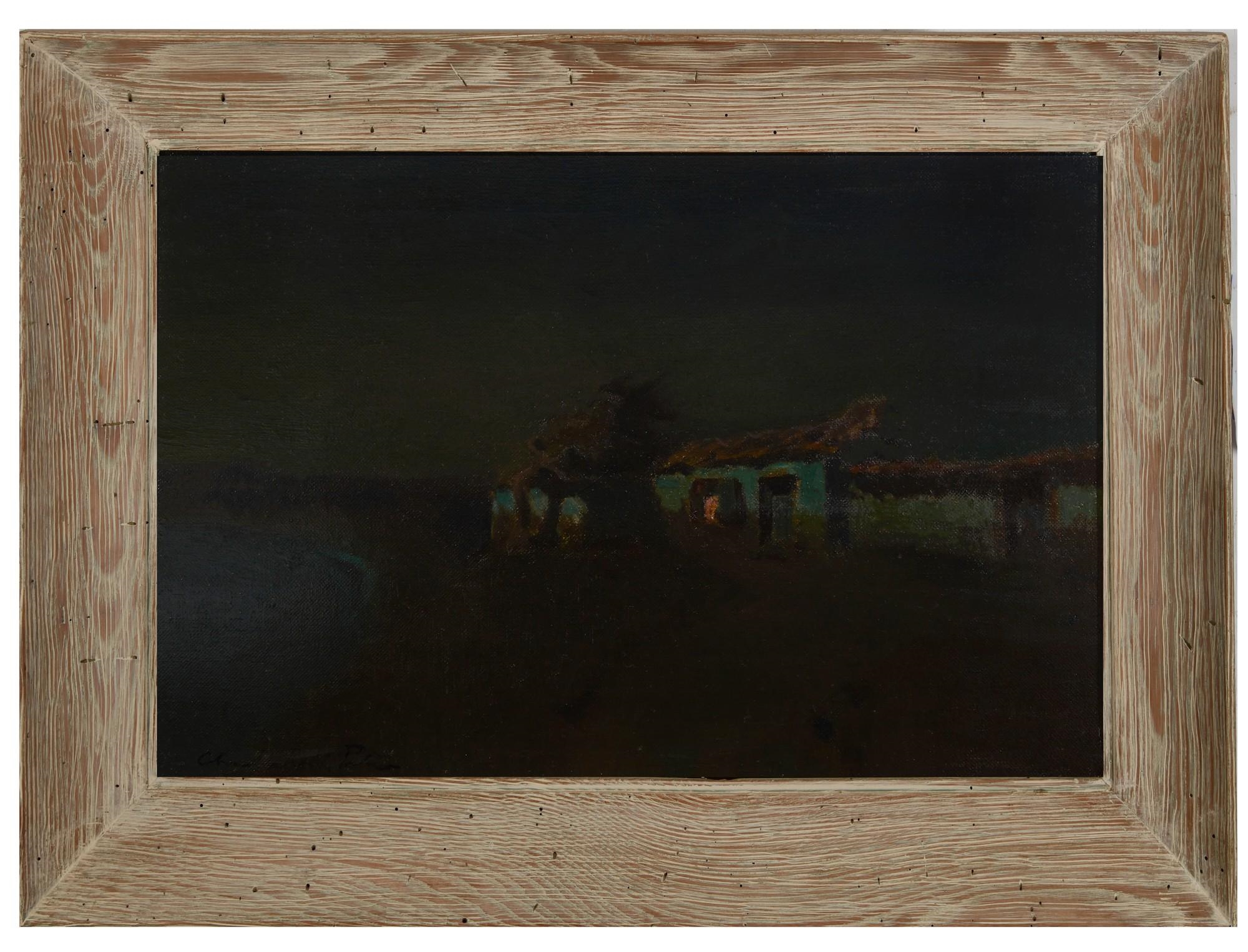 Charles Rollo Peters | Monterey adobe nocturne | MutualArt
