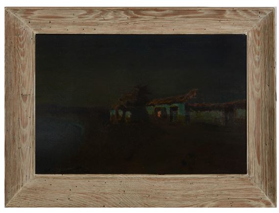 Charles Rollo Peters | Monterey adobe nocturne | MutualArt