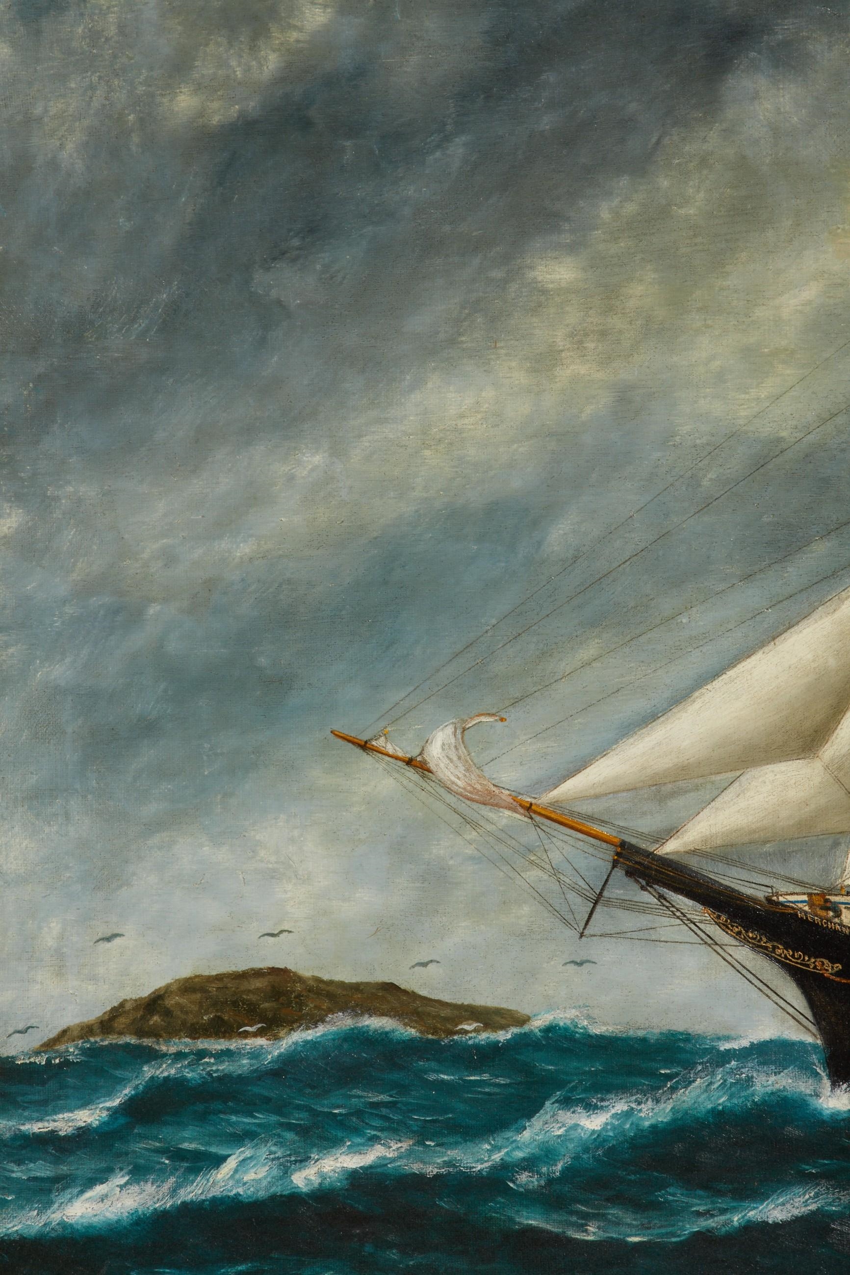 Solon Francis Montecello Badger | The Merchant at sea | MutualArt