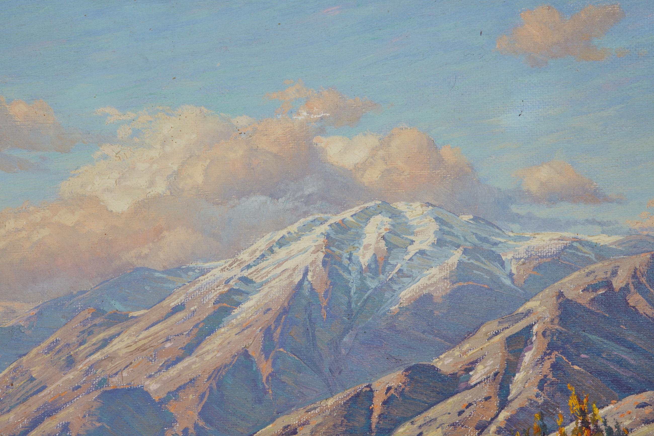 Artwork by Paul Grimm, Desert enchantment, 1939, Made of oil on canvas