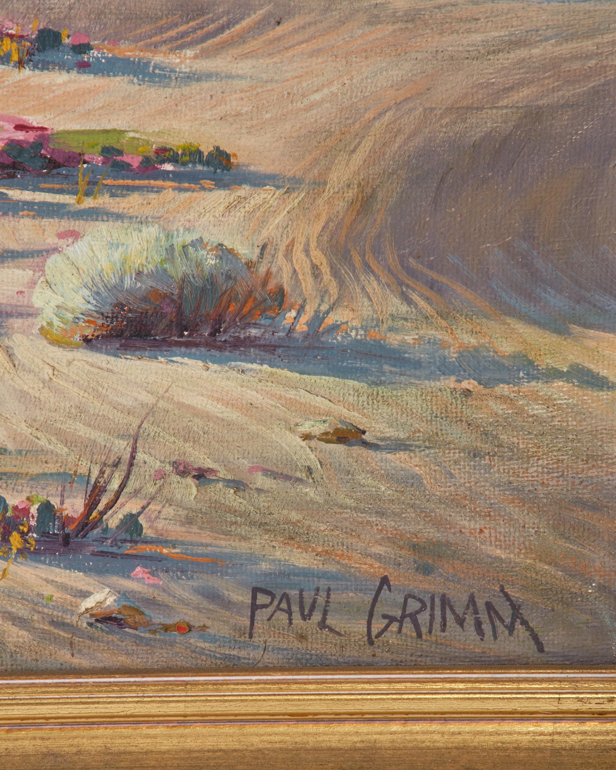 Artwork by Paul Grimm, Desert enchantment, 1939, Made of oil on canvas