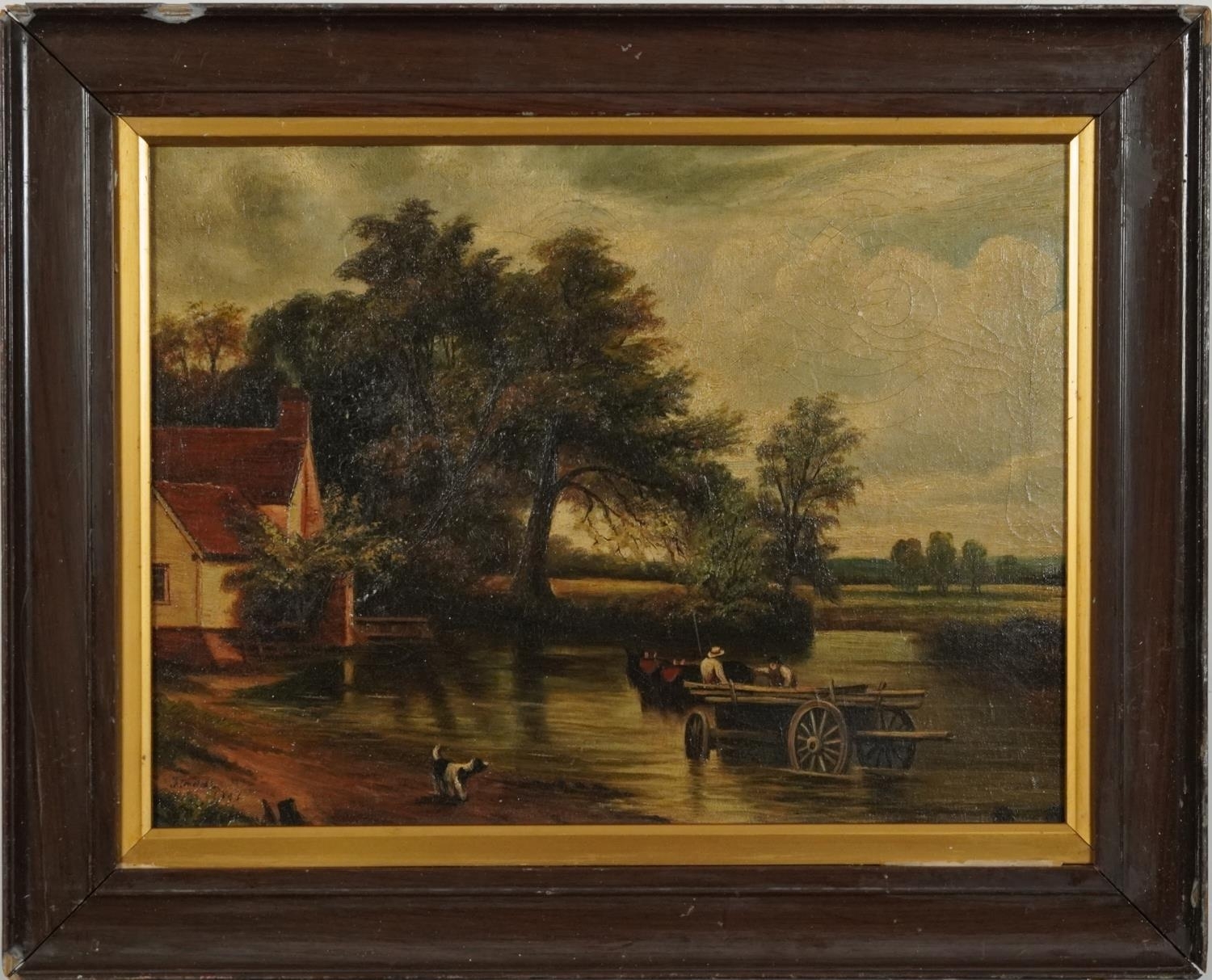 John Constable Horse And Cart Before Trees MutualArt