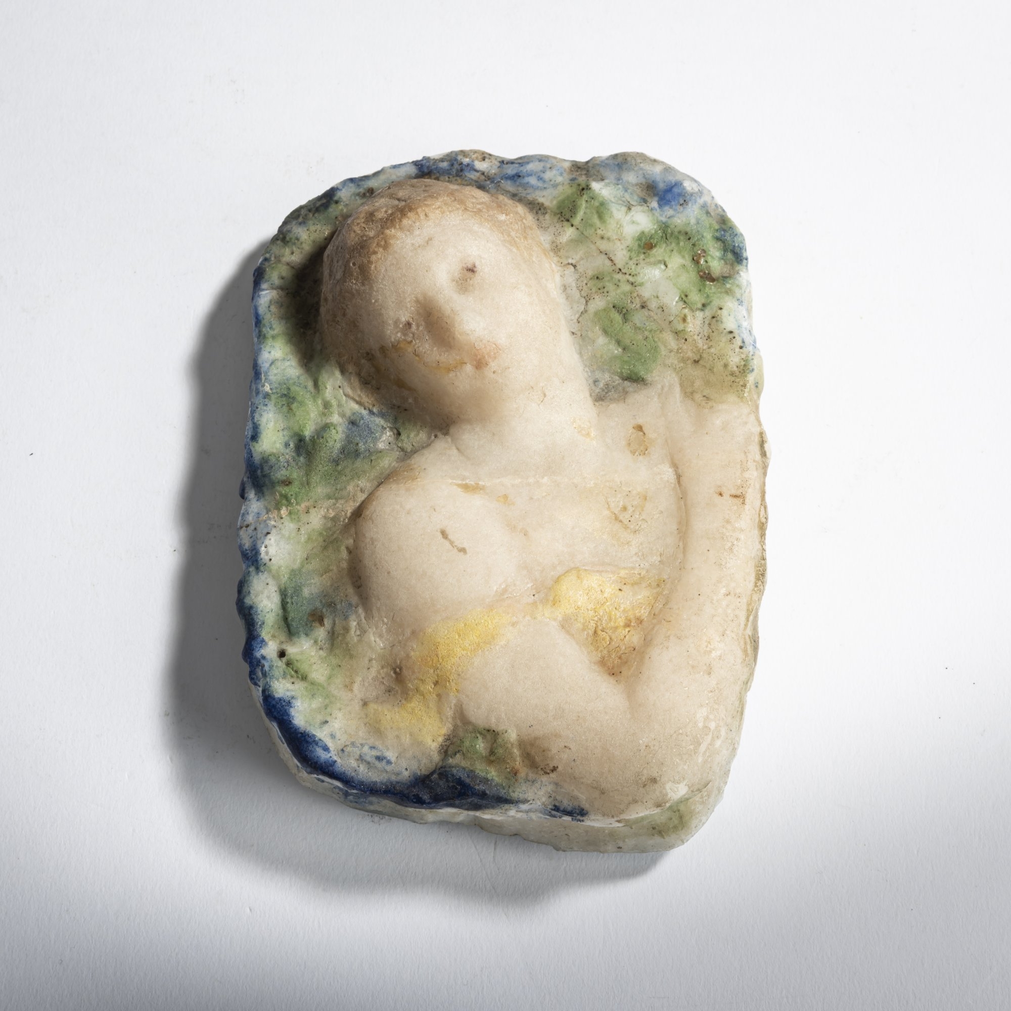 Henry Cros | Relief female bust | MutualArt