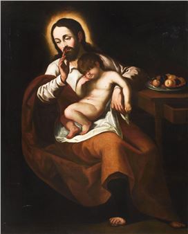 SAN JOSÉ CON EL NIÑO - Miguel de Polanco