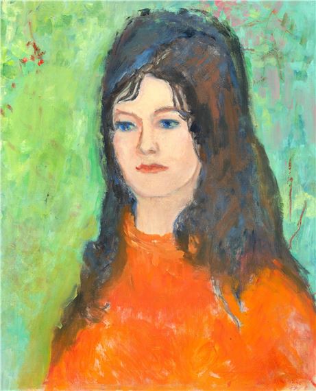 PORTRÉT ŽENY by Jan Šafránek, 1973