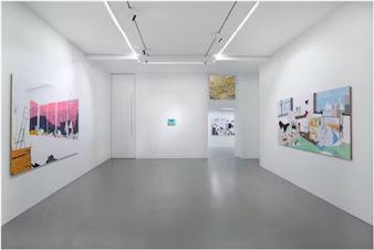 Ymane Chabi-Gara: Un petit morceau d’étoffe violette - Galerie Kamel Mennour, Paris (rue Saint-André des arts)