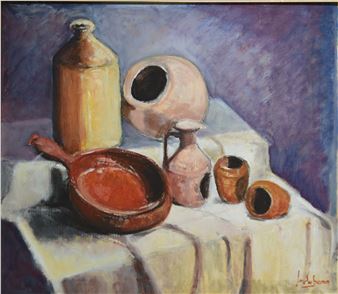 Still Life with Pottery - Joe Debono