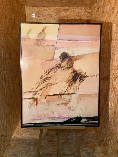 Artwork by Jean-Pierre Saint, Composition, Made of Pencil and watercolor drawing