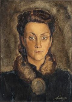 Vrouw van de schilder - Simon Buchbinder