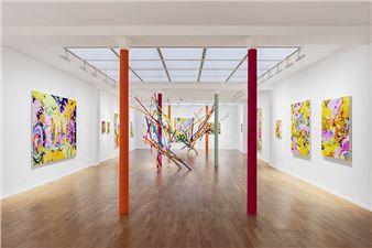 Norbert Bisky: Utopianistas - Galerie Templon, Paris (rue Beaubourg)