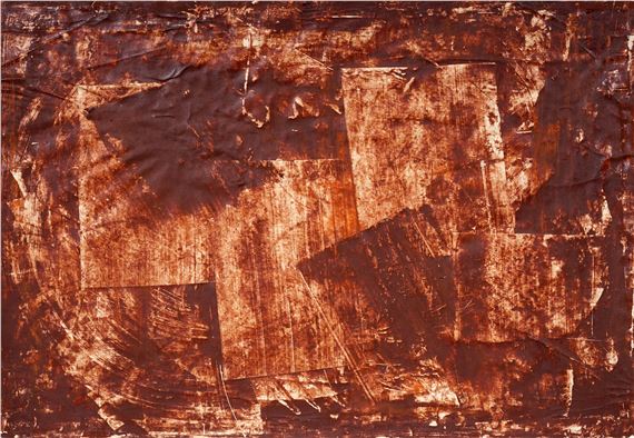 Hermann Glöckner, Rechtecke übereinander by Hermann Glöckner, 1959