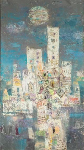 "Borgo antico" by Luciano Verdiani, 1986