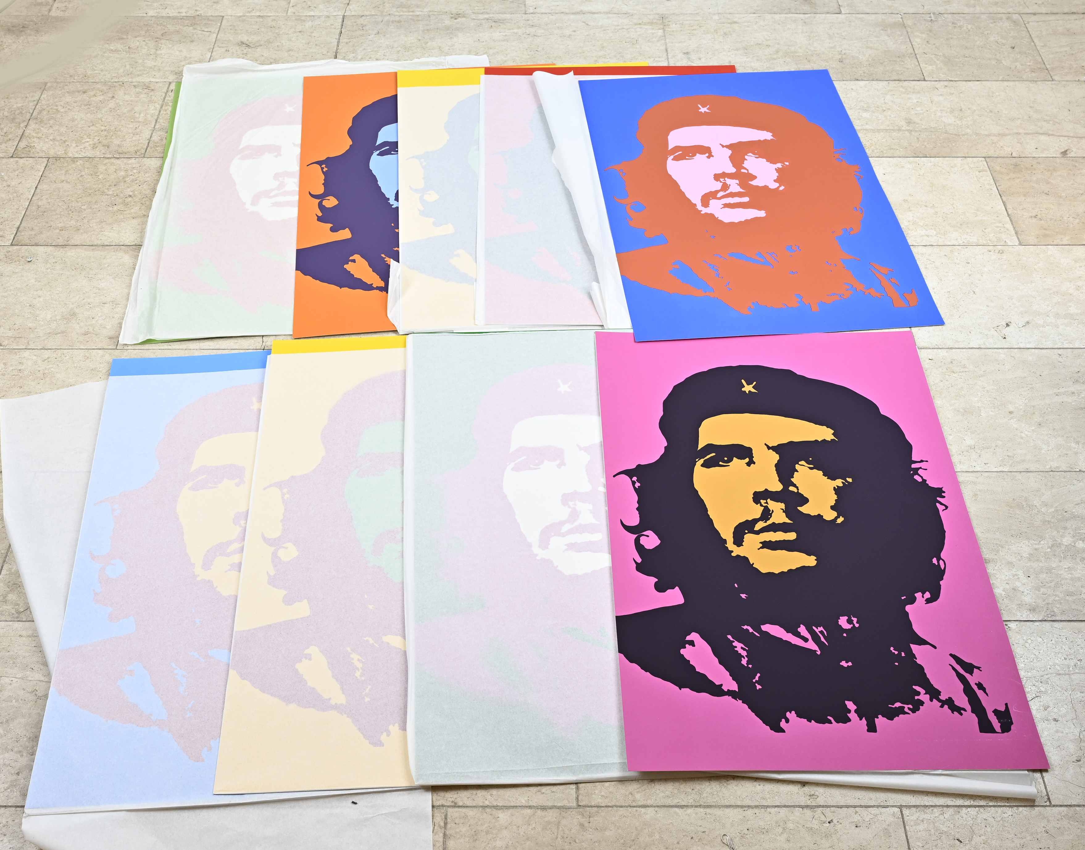 Andy Warhol | Che Guevara (9x) | MutualArt