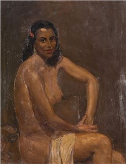 Retrato femenino - Alfonso Benavides