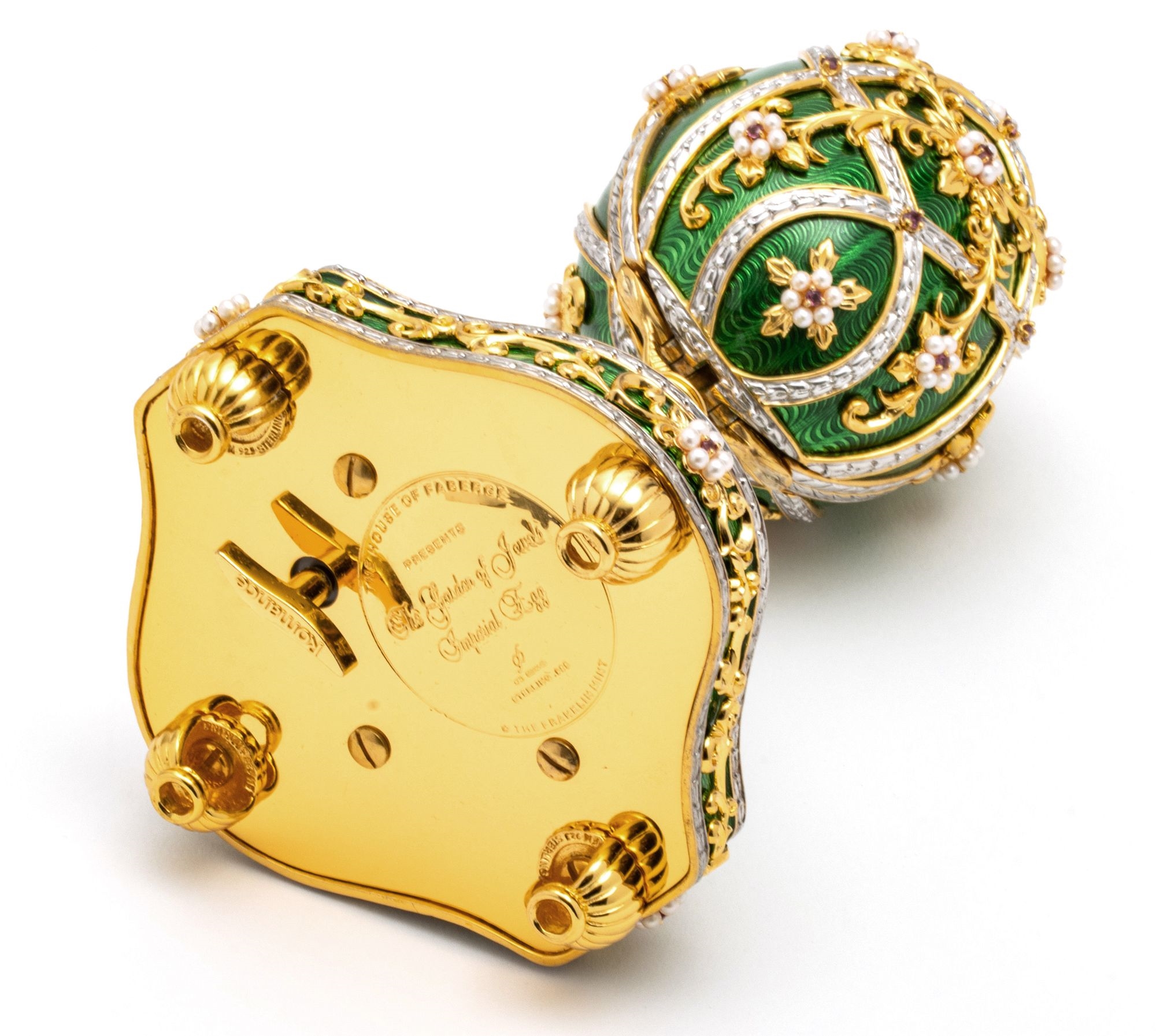 Franklin Mint House Of Faberge For Franklin Mint 'The Garden Of