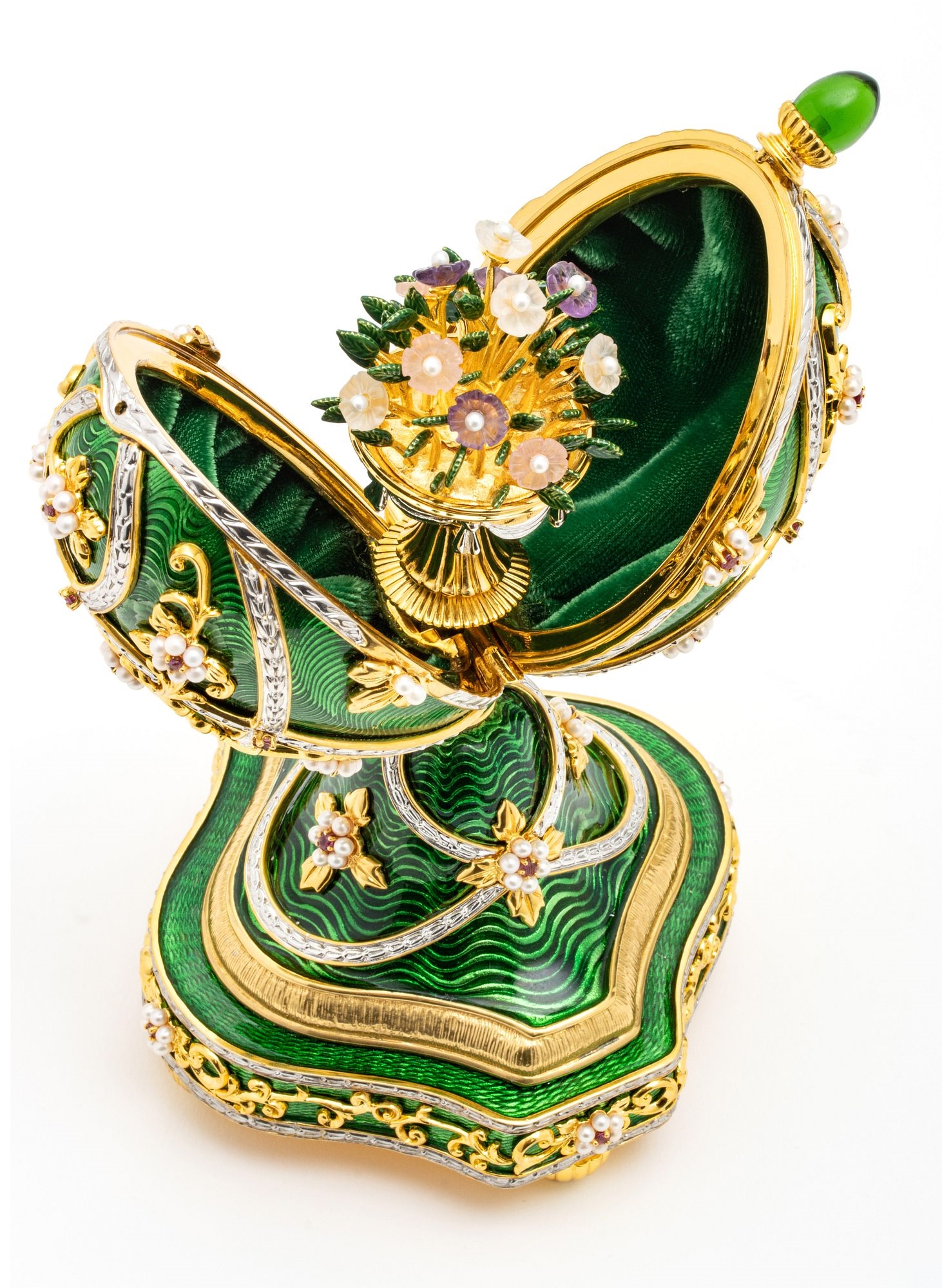 Franklin Mint House Of Faberge For Franklin Mint 'The Garden Of