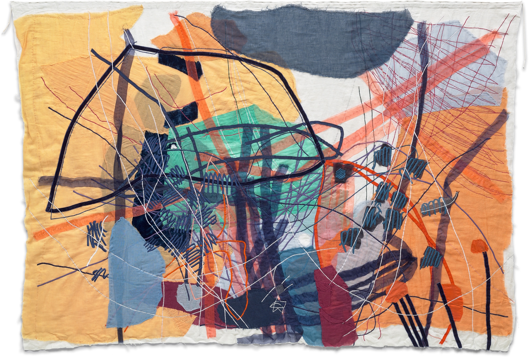 Jadé Fadojutimi Clustering Thoughts (2019) MutualArt