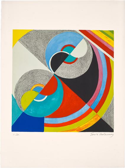Lille by Sonia Delaunay, circa 1965