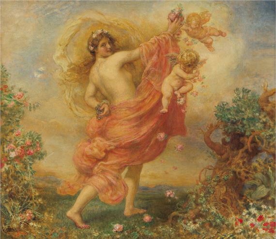 Beautiful summer by Henry John Stock, 1930