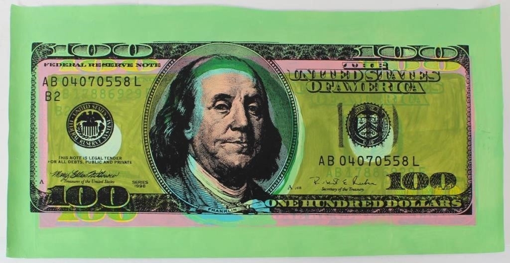 Benjamin Franklin 100 Dollar Bill