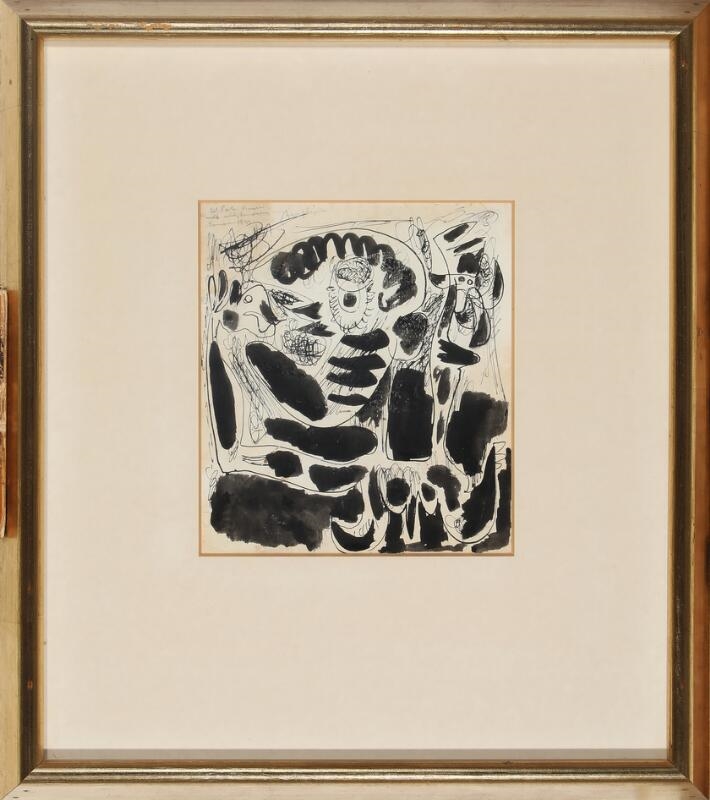 Asger Jorn、Head、希少画集画、新品額装付 Asger Jorn、Head、希少画集画、新品額装付 Asger Jorn、An abstract