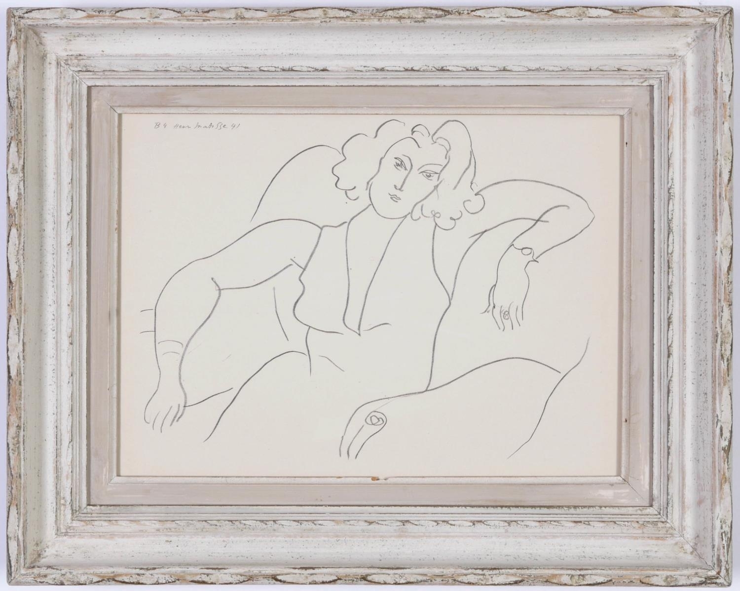 'Seated Woman B4' by Henri Matisse