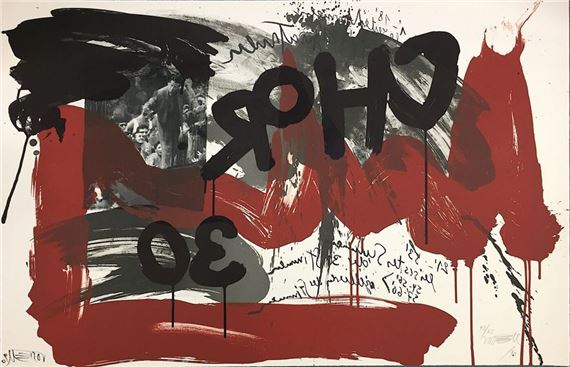 VOSTELL Wolf Original Lithograph Signed lower... - Lot 94 - Eric Caudron by Wolf Vostell, dated 1990