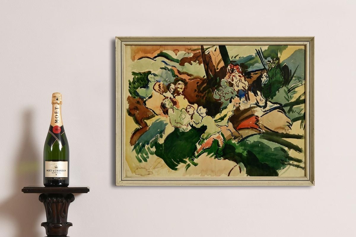 Jack P. Hanlon The Gathering MutualArt