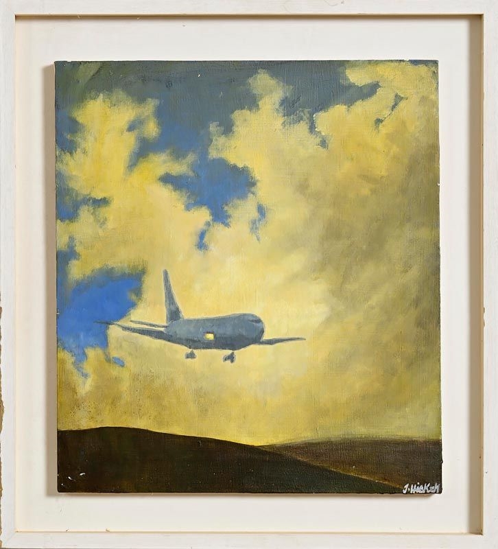 Artwork by Joby Hickey, The Arrivals, Made of acrylic on canvas