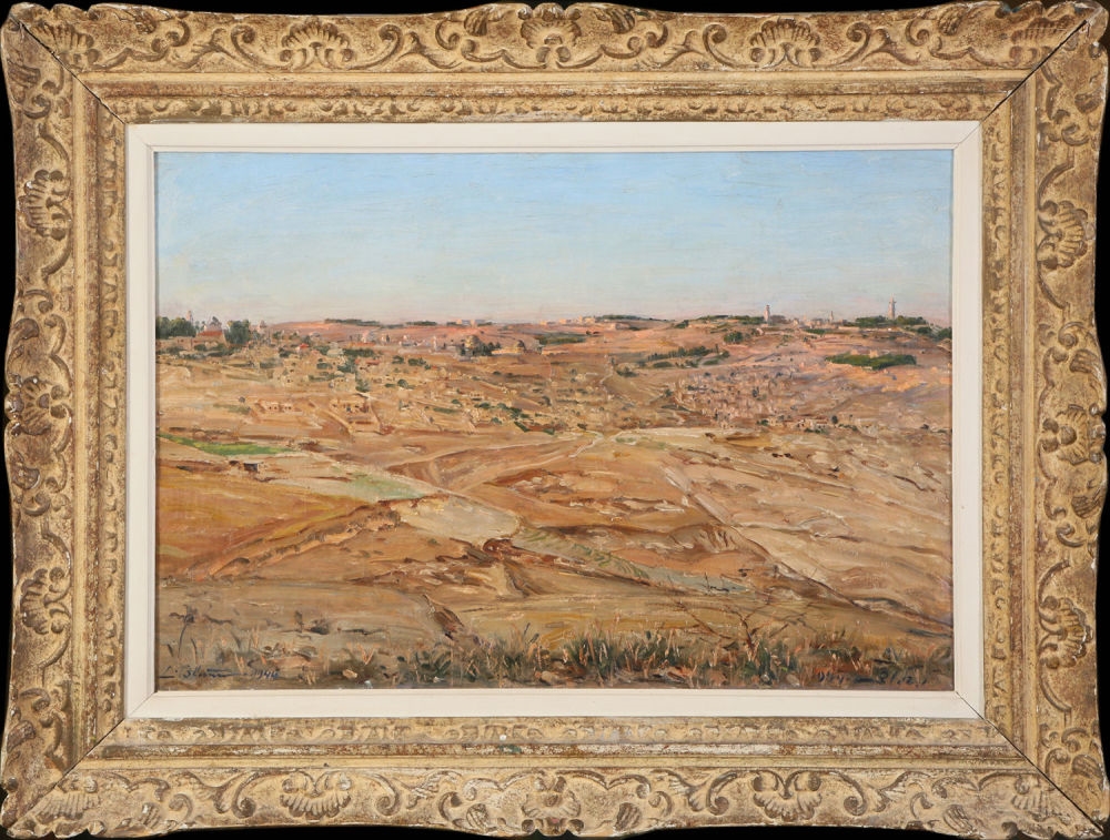 Ludwig Blum Jerusalem Hills (1944) MutualArt