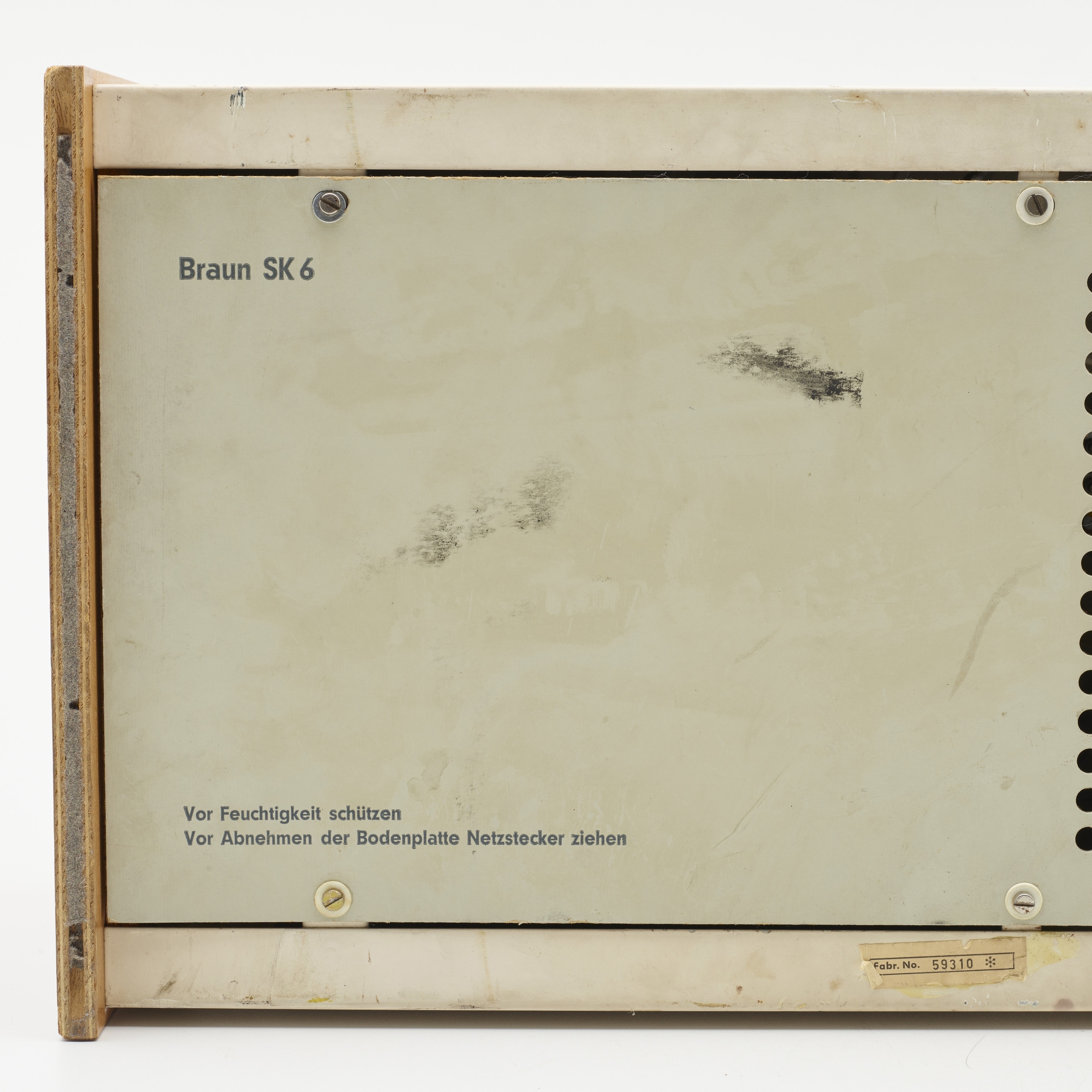 Dieter Rams | SK 6 Phonosuper radiogram (1958) | MutualArt