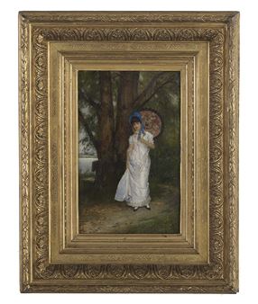 "The Japanese Parasol (Auf dem Spaziergang)" - Christel Sprinkmann