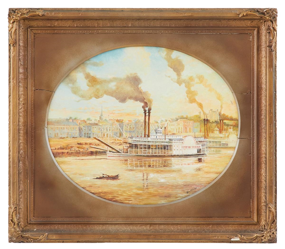 Robert Malcolm Rucker | New Orleans Anchor Line's 'Steamboat | MutualArt