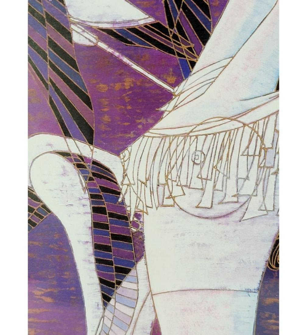 Ting Shao Kuang A Pair Of Lithograph Prints MutualArt